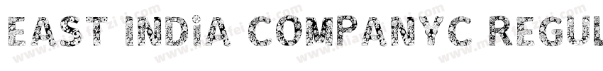East India CompanyC Regular字体转换